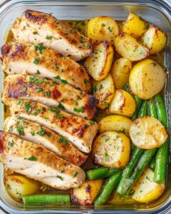 Lemon Garlic Chicken Meal Prep