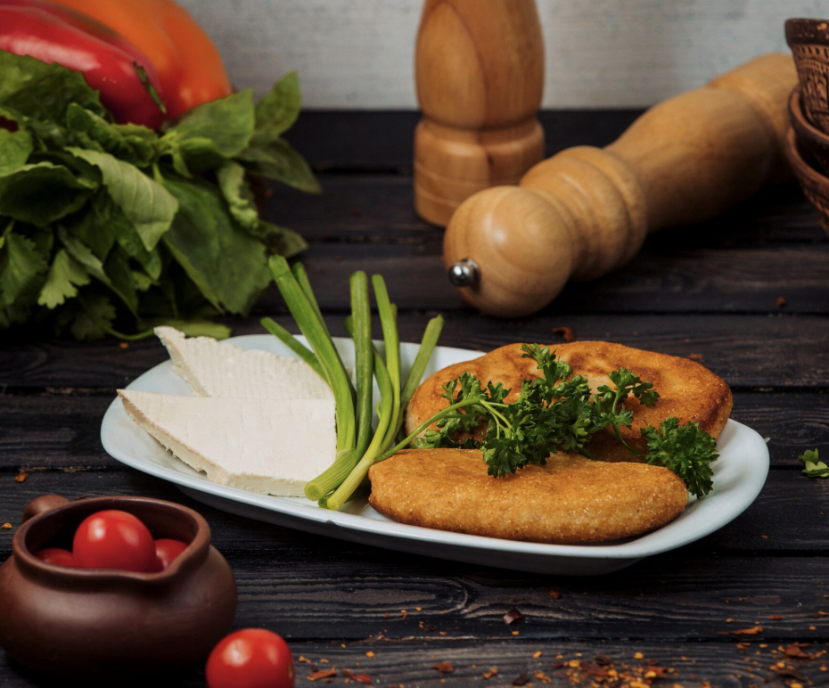 How to Fried Lemon Pepper Salmon Sticks with Old Bay Blue Cheese