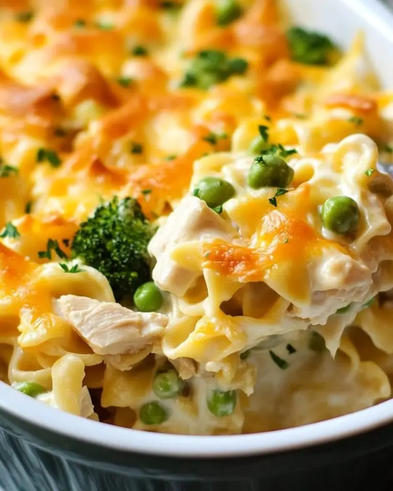 Easy Chicken Noodle Casserole – Classic Comfort Food Recipe