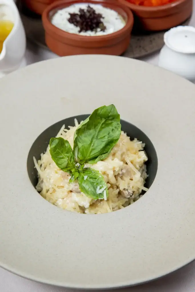 Parmesan Risotto with Fole Gra