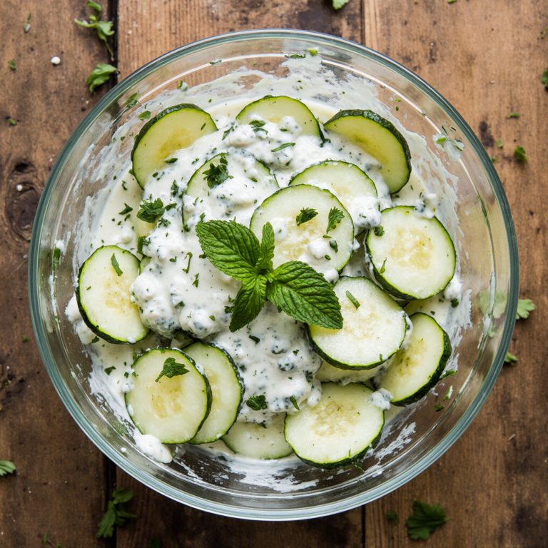 Easy Cucumber Ranch Crack Salad Recipe