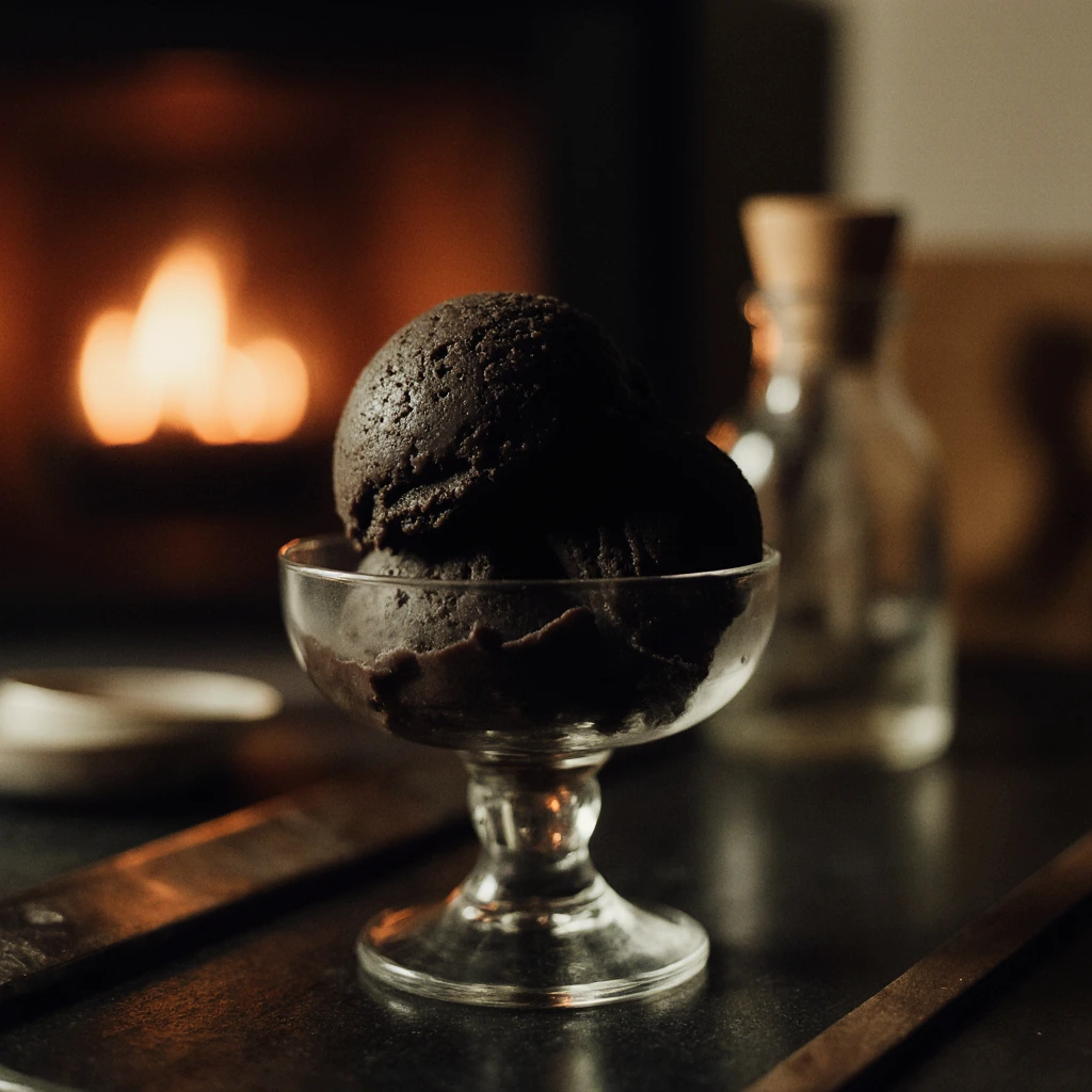 Wednesday Ice Cream Black